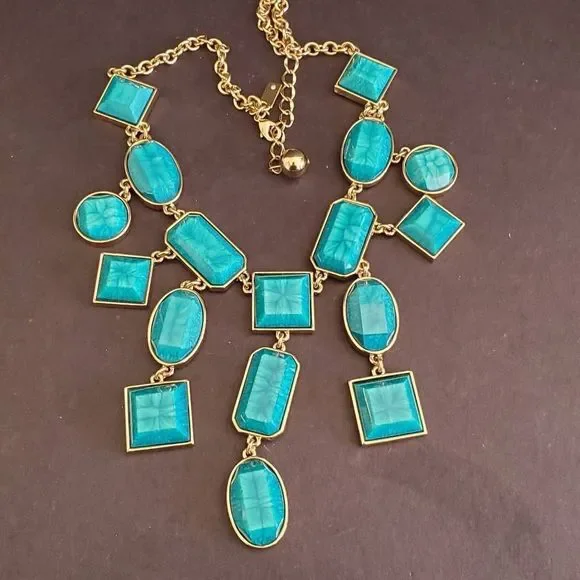 Kate Spade New York Gold-Plated Sardinian Sun Spray Bib Necklace - Picture 7 of 7